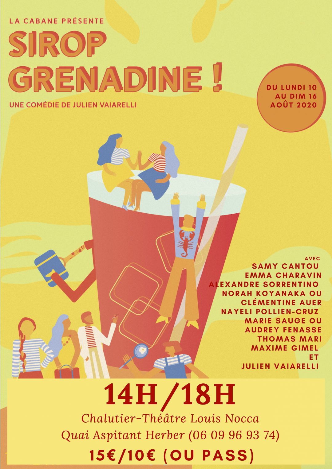 Sirop grenadine !