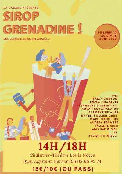 Sirop grenadine !